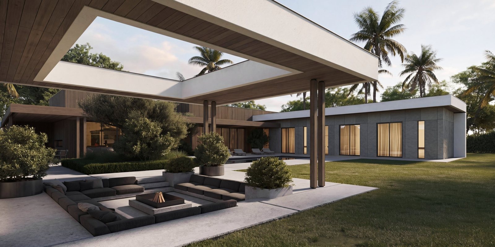 Rendering of the Wellington private estate