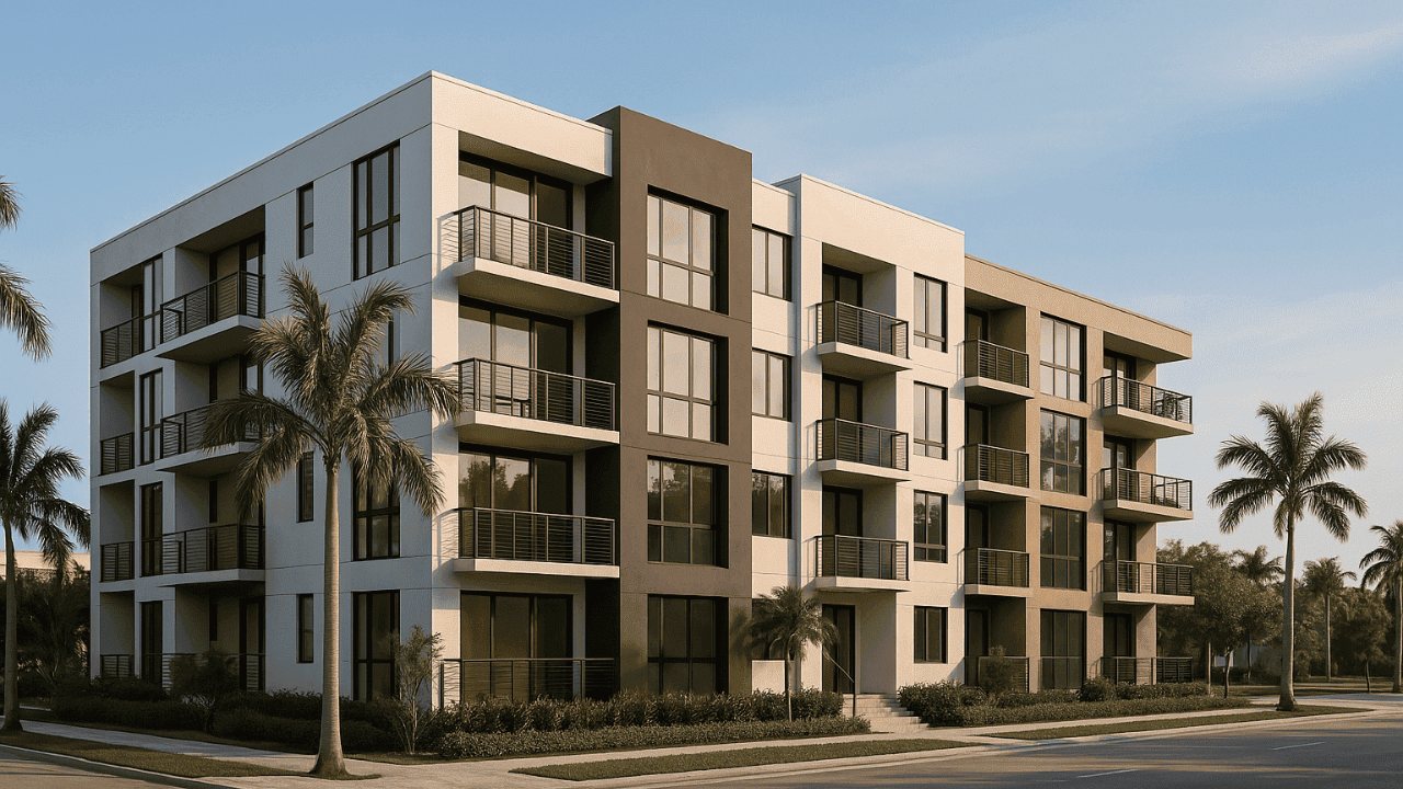 Rendering of the Wynwood multifamily condominium